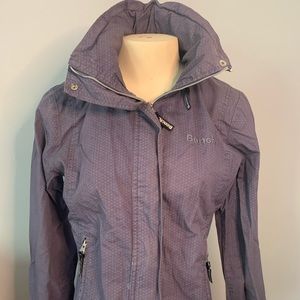 Bench Purple Windbreaker with Hood in Collar